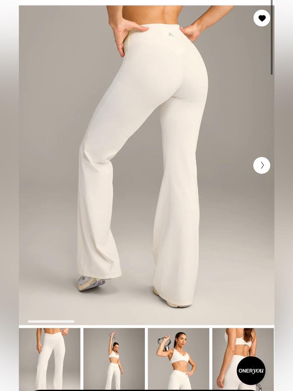 Oner Active UNIFIEDMOVE™ WRAP FLARED PANTS WITH REFLECTIVE LOGO